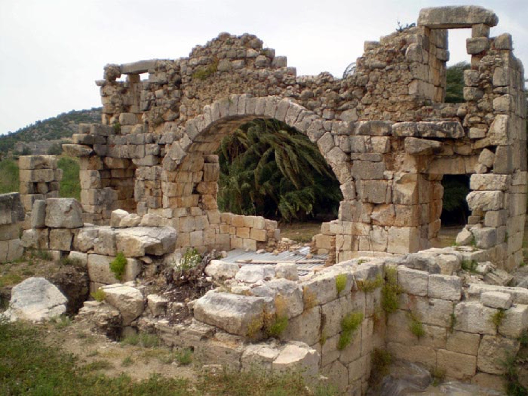 Ancient harbour bath